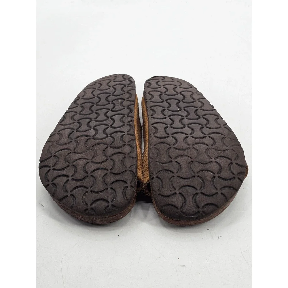 Birkenstock Zurich Men's Size EU 40 US L9 M7 Suede Brown Sandals‎ 050401
